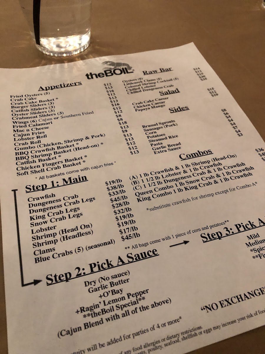 Menu Theboil Jersey City-10